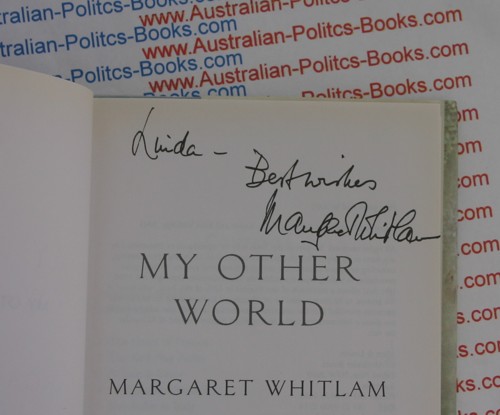 signed Margaret Whitlam
