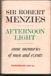 Afternoon Light - Sir Robert Menzies - USED